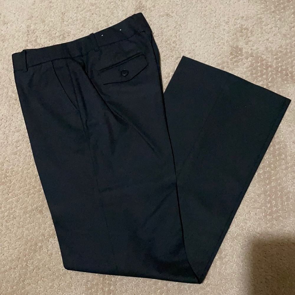 ANN TAYLOR LOFT BLACK DRESS PANTS SIZE 4
